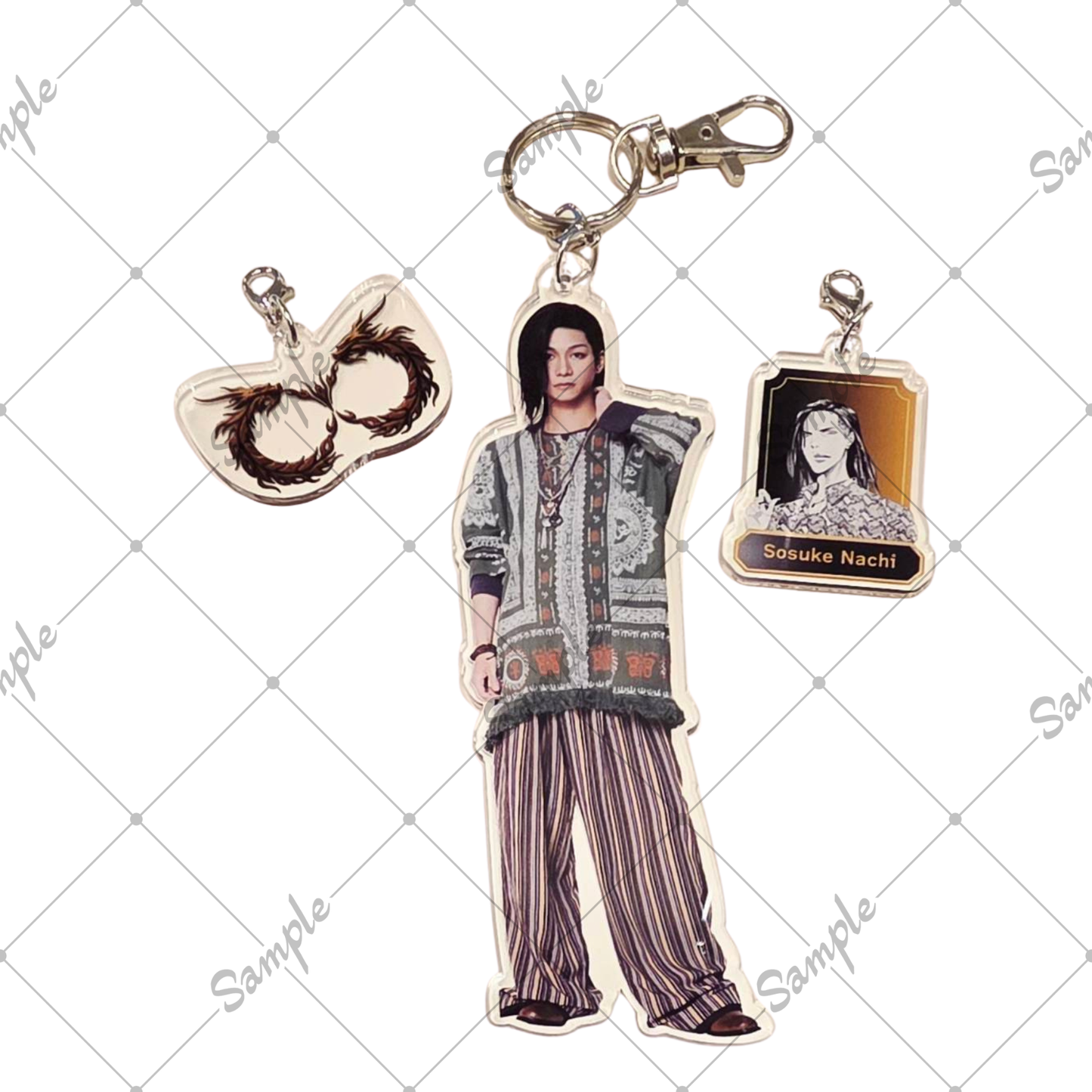 10月公演・舞台「ウロボロスー警察ヲ裁クハ我ニアリー」：アクリルキーホルダー